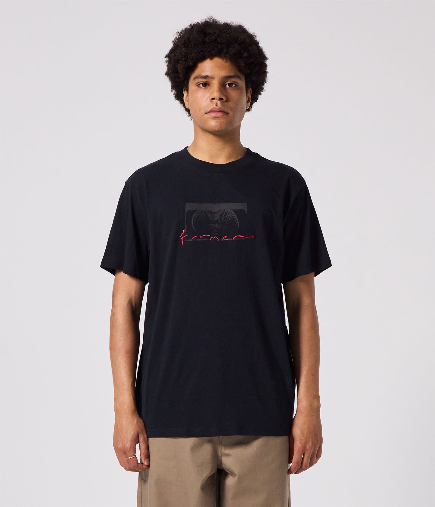 RAMPANT CRUX T-SHIRT // BLACK
