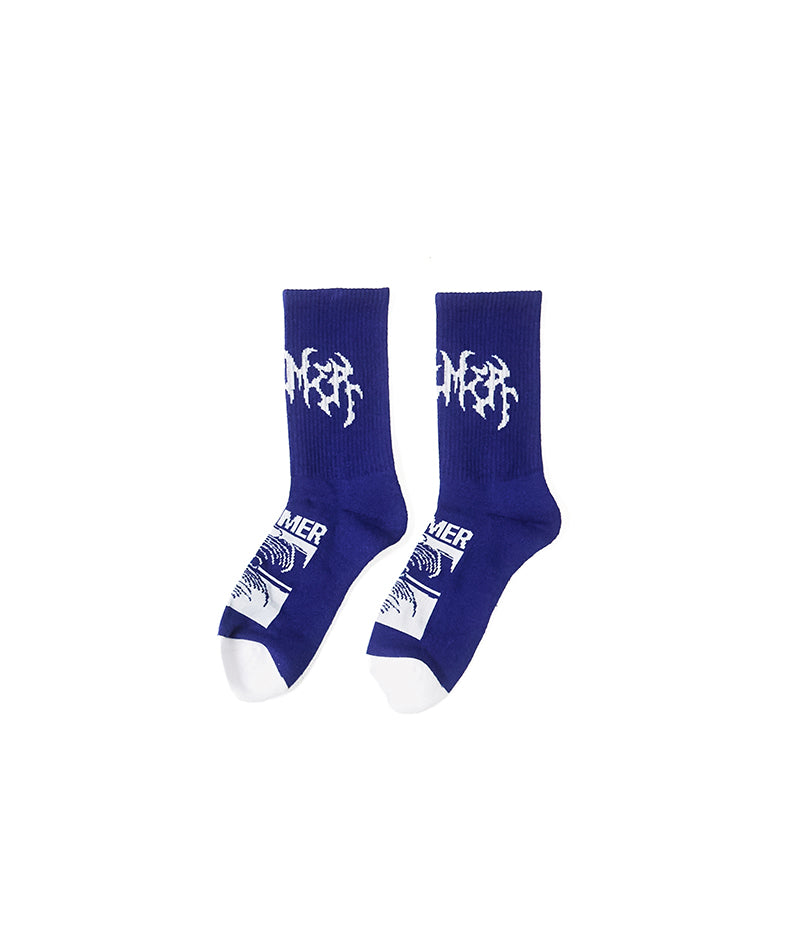 PUNCTURE SOCK // COBALT