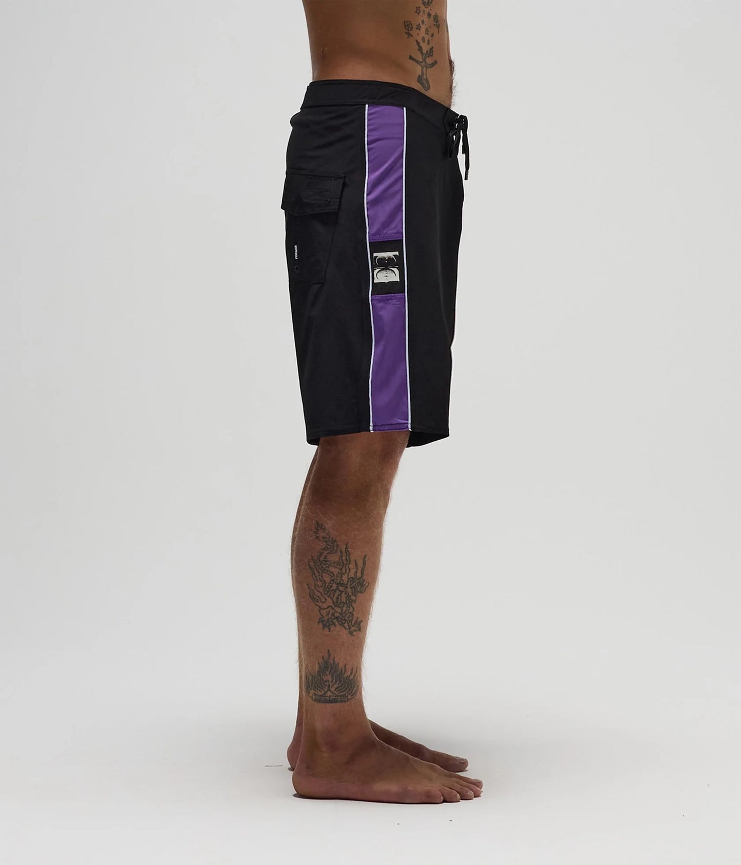 TEAM 20" TRUNK // BLACK PURPLE