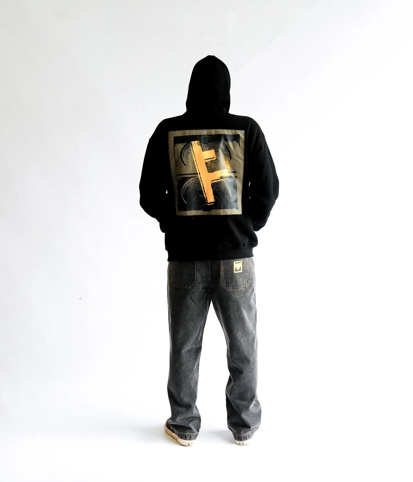 SLANT F ZT HOOD // BLACK