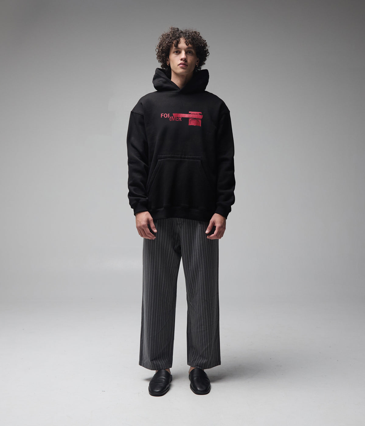 TAPE CRUX HOOD // BLACK