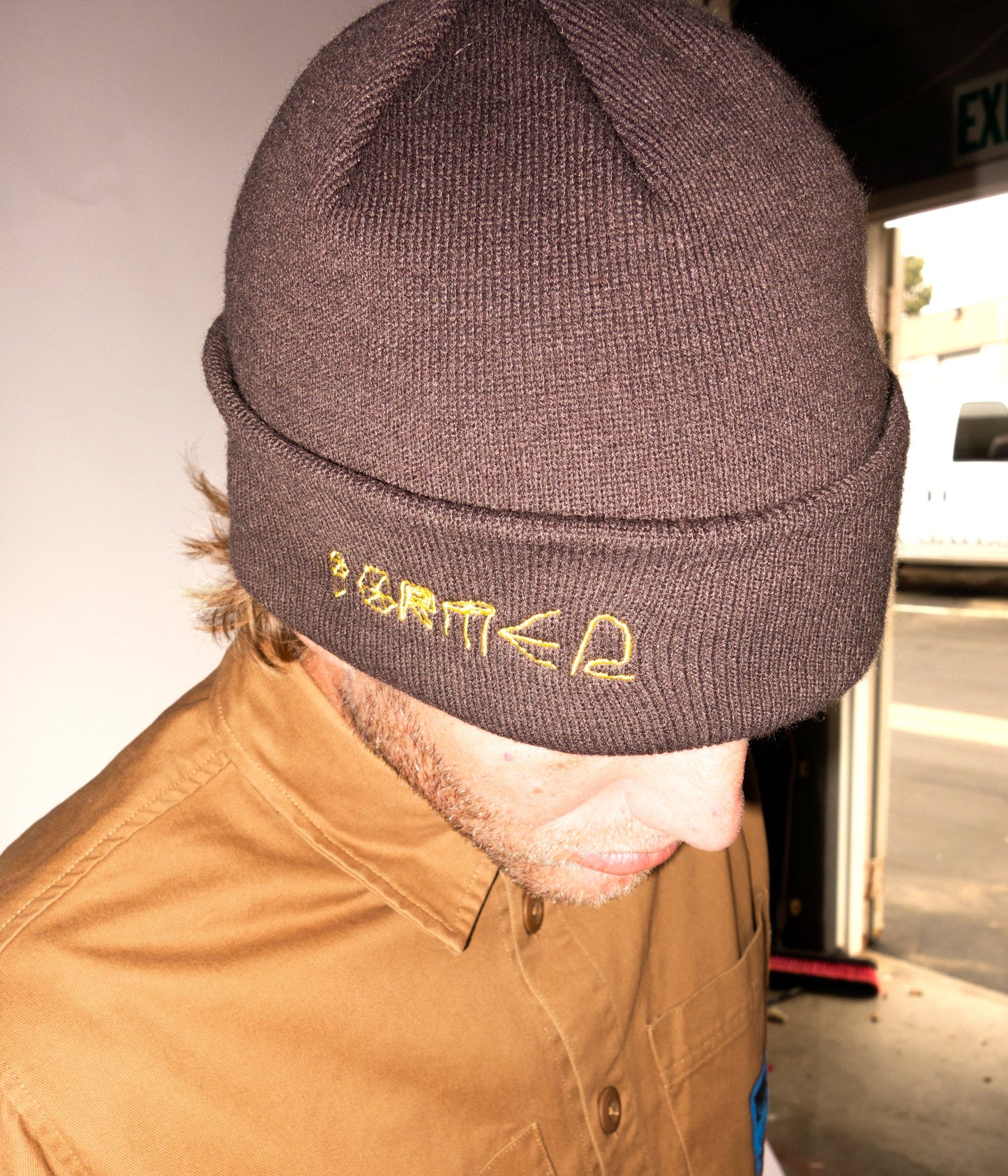 FUTURE BEANIE // BROWN