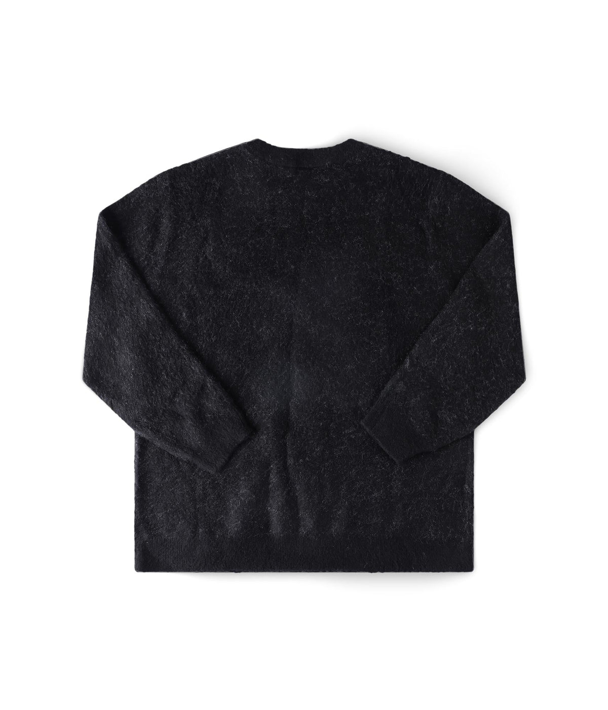 ILLUSION MOHAIR KNIT // BLACK