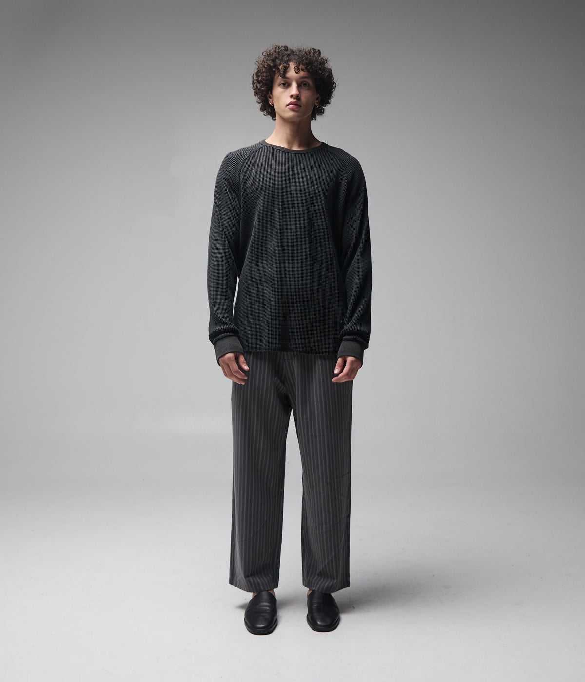 ILLUSION LS WAFFLE // ACID BLACK