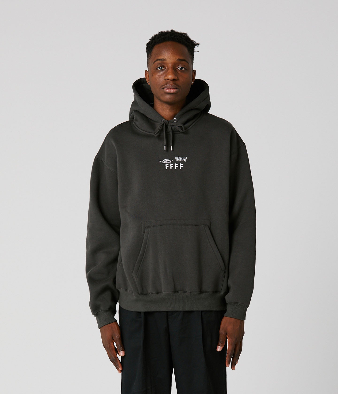 FLOURISH CRUX HOOD // WASHED BLACK