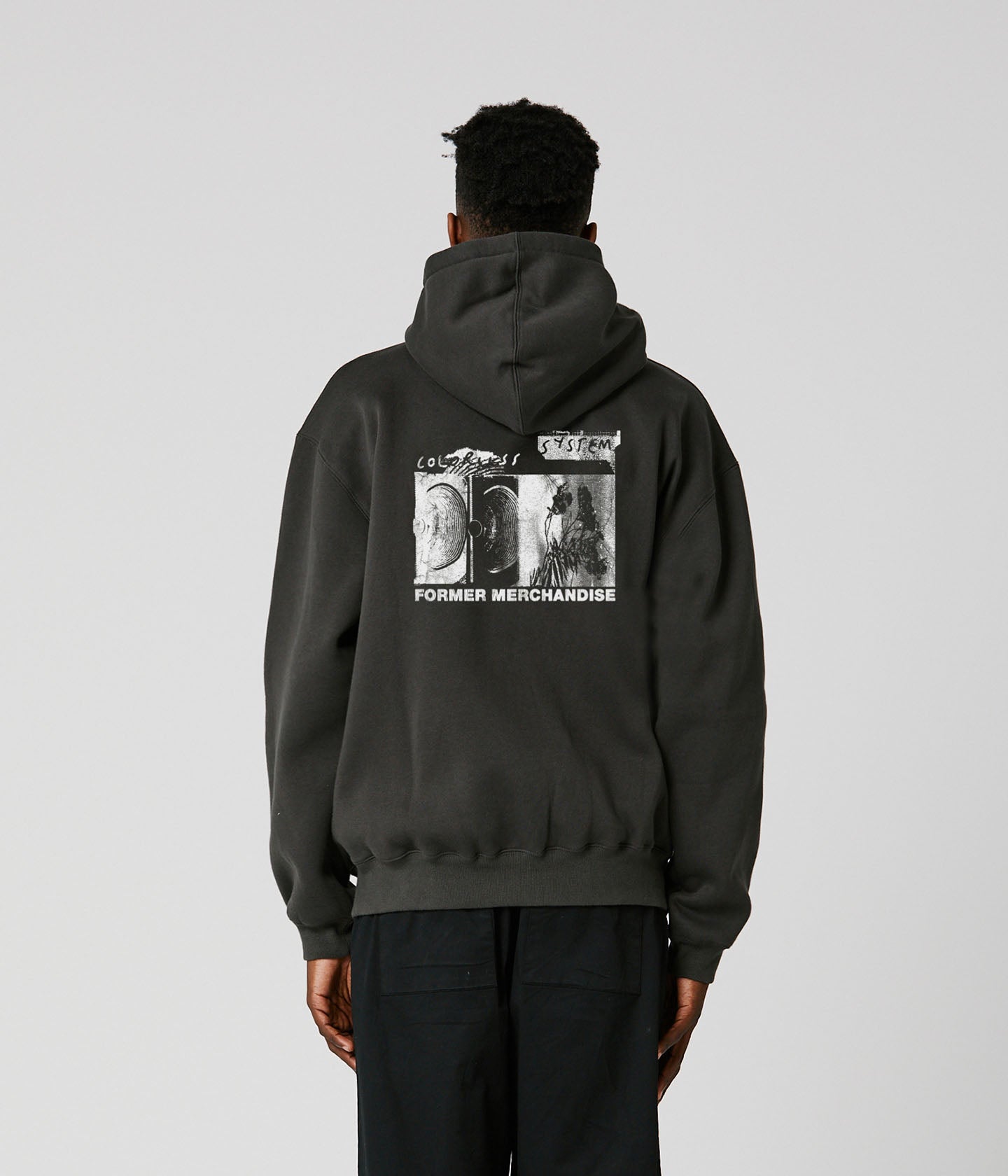 FLOURISH CRUX HOOD // WASHED BLACK