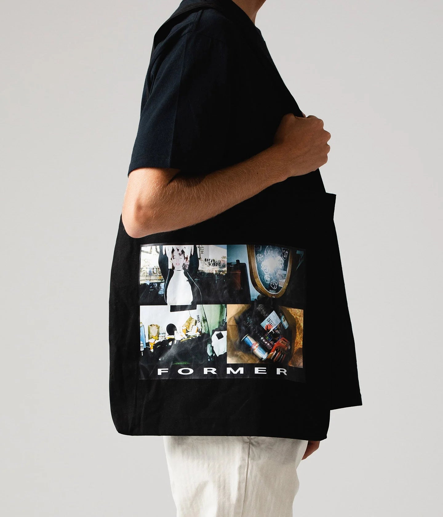 4-UP TOTE BAG // BLACK