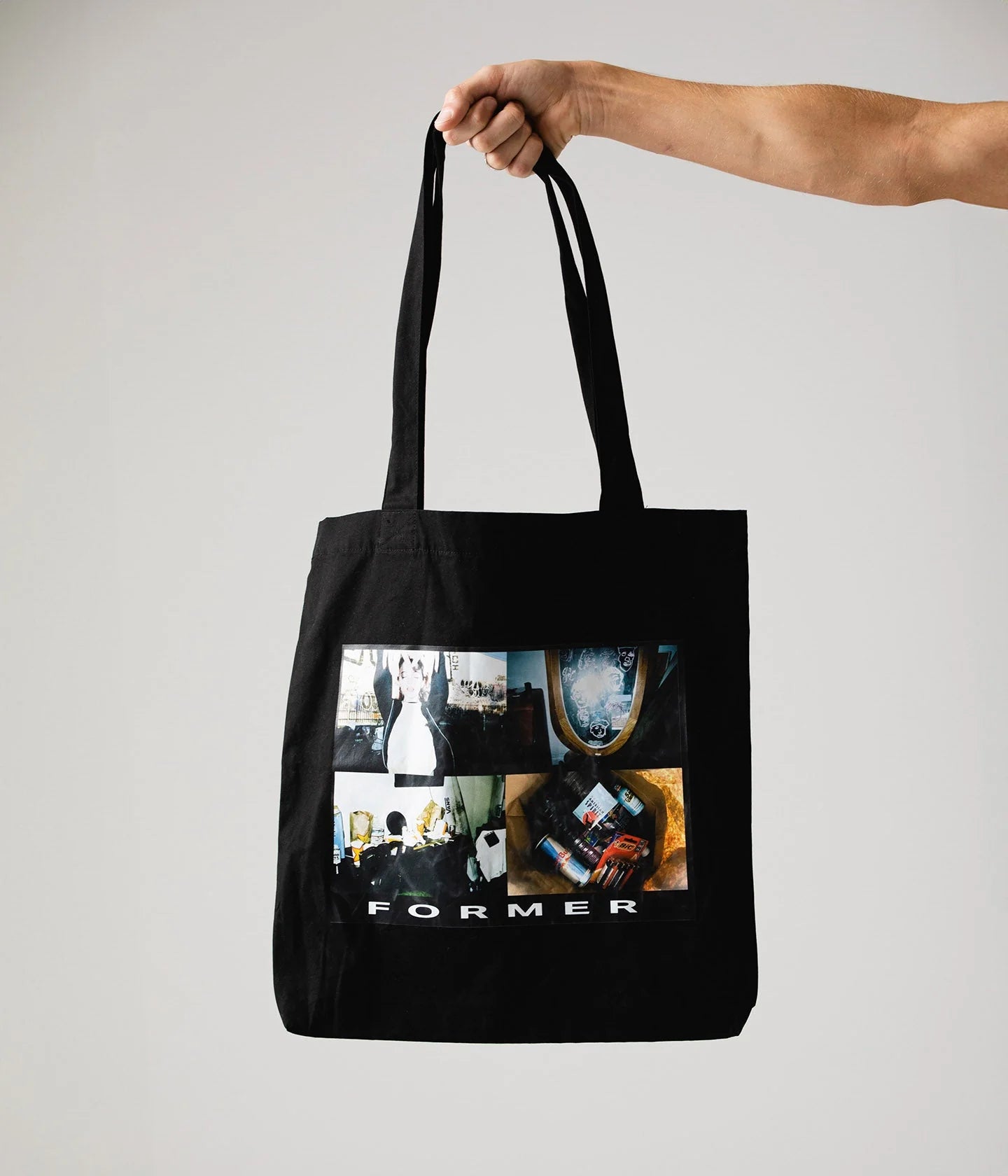 4-UP TOTE BAG // BLACK