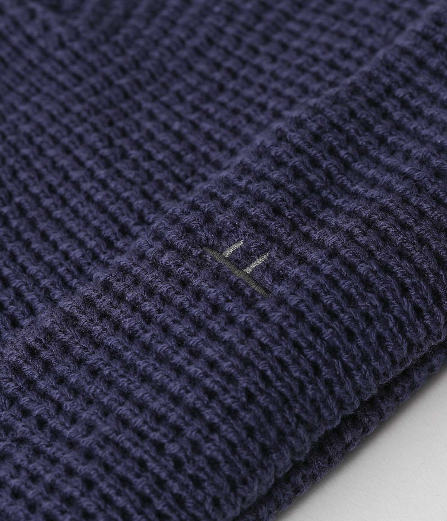 FRANCHISE WAFFLE BEANIE // NAVY