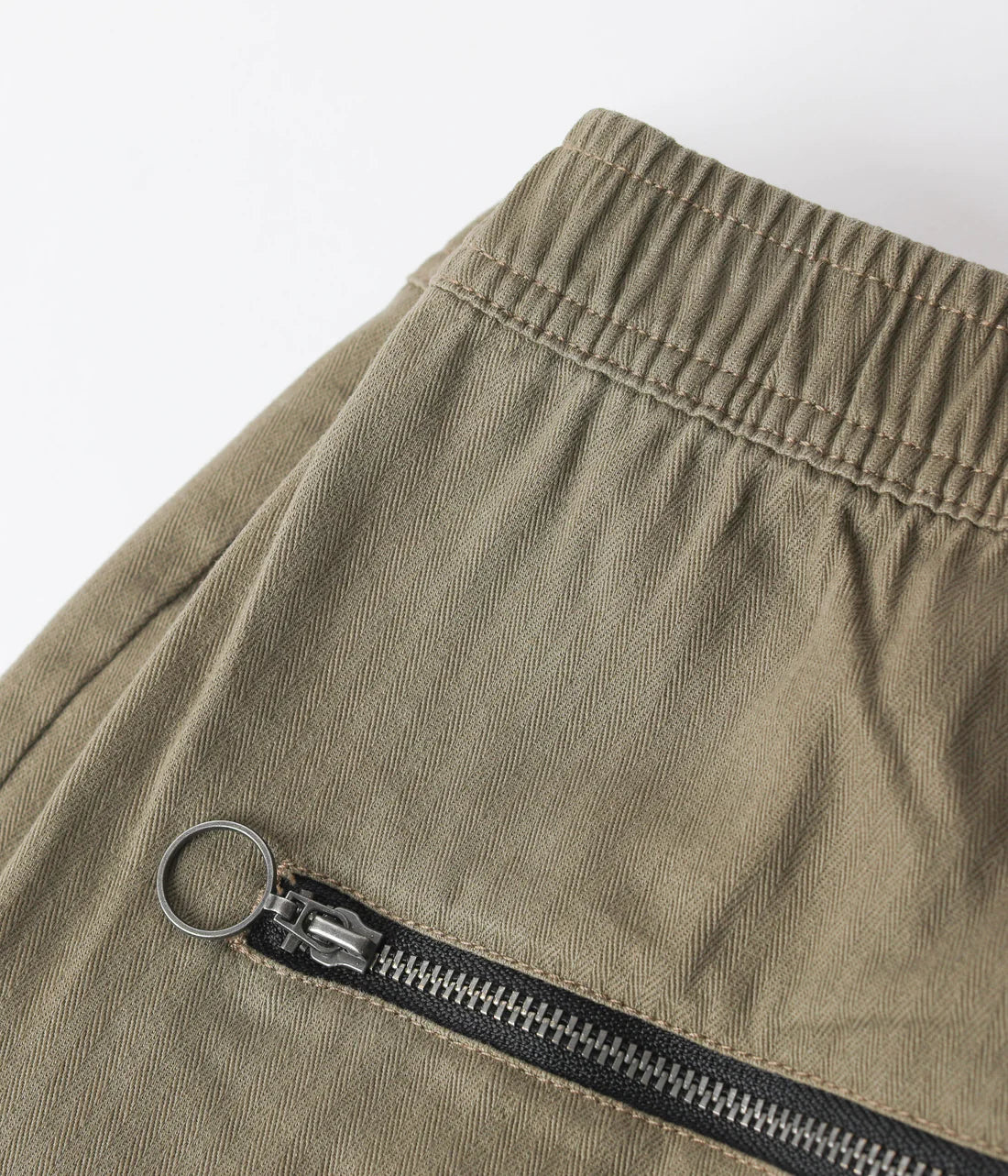 PRAYER HERRINGBONE PANT // ARMY