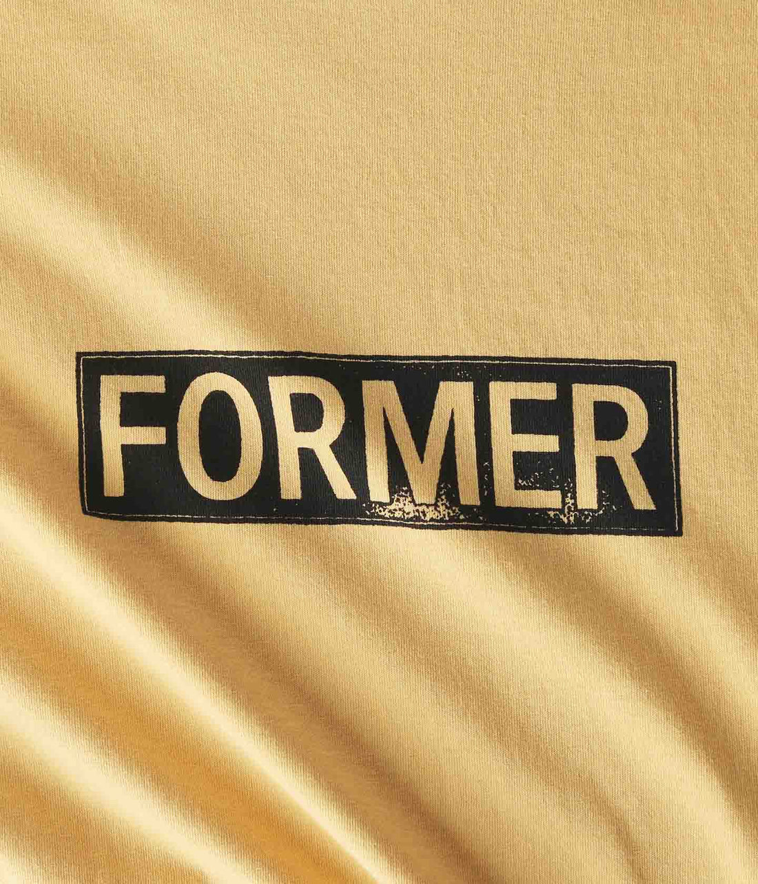 LEGACY PLATE T-SHIRT // MUSTARD