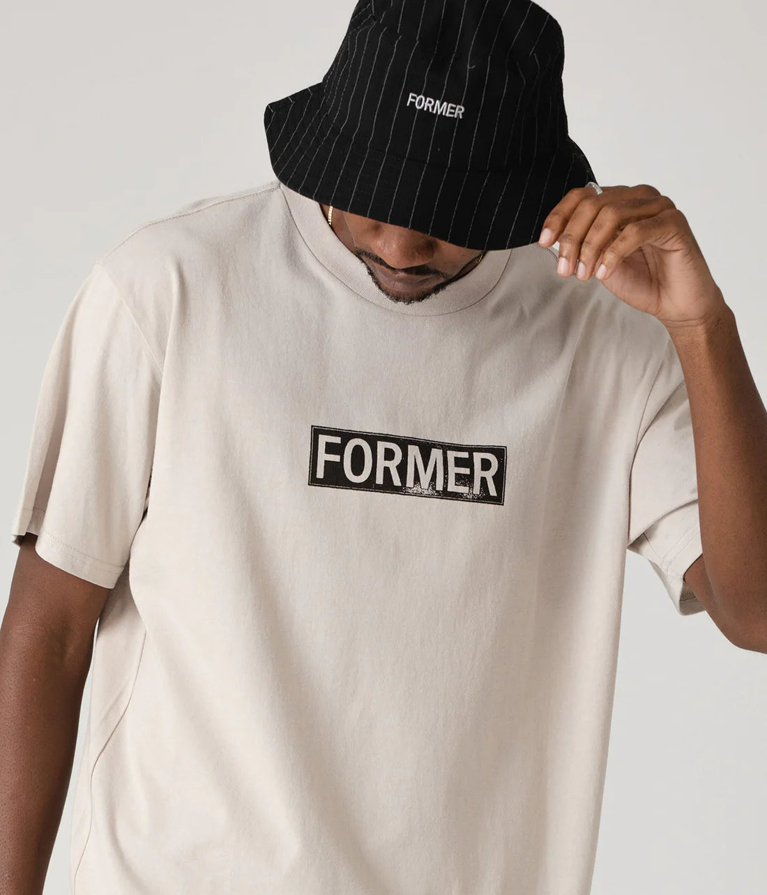 LEGACY PLATE T-SHIRT // STONE