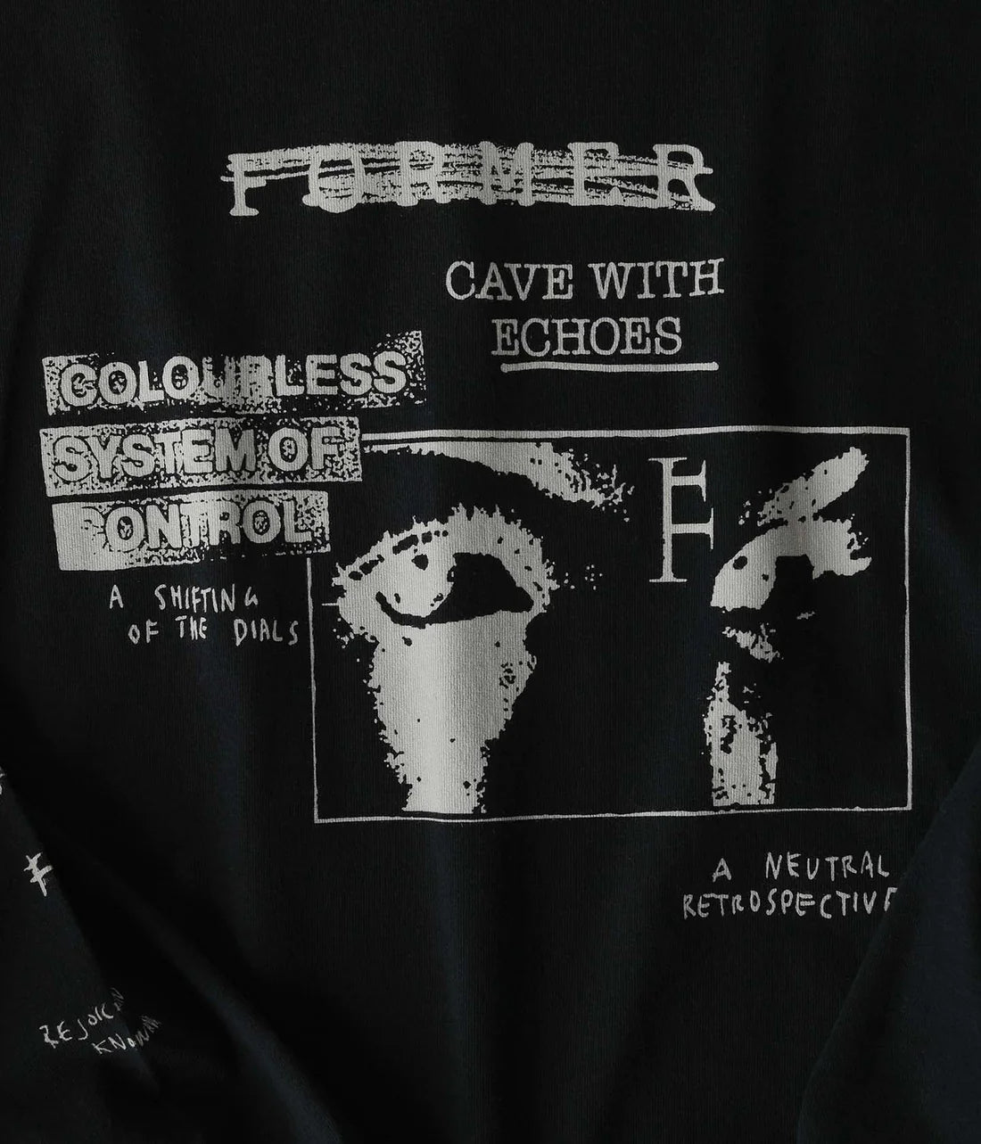 SHIFTING LS T-SHIRT // BLACK
