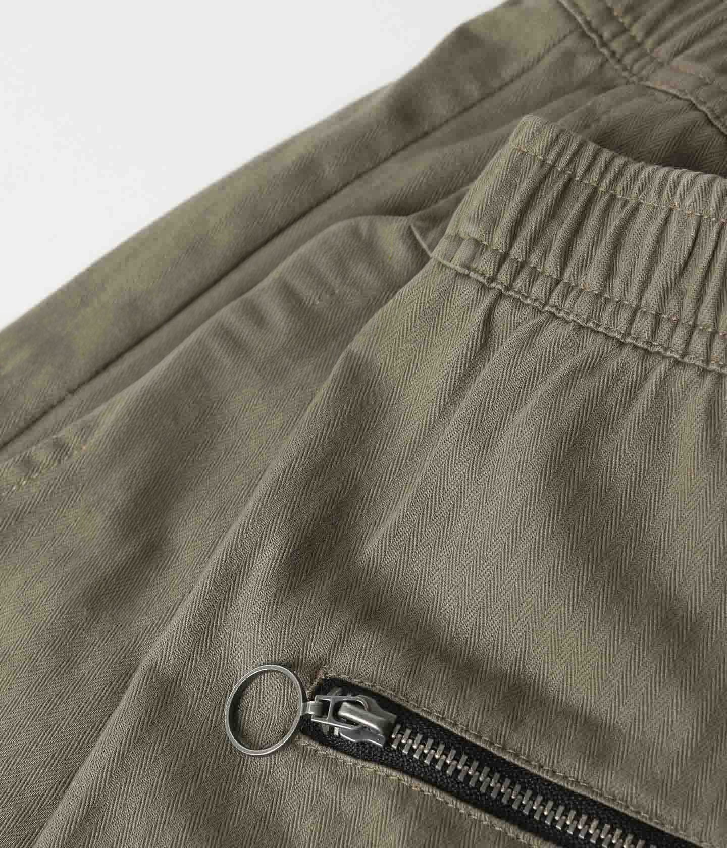 PRAYER HERRINGBONE WALKSHORT // ARMY