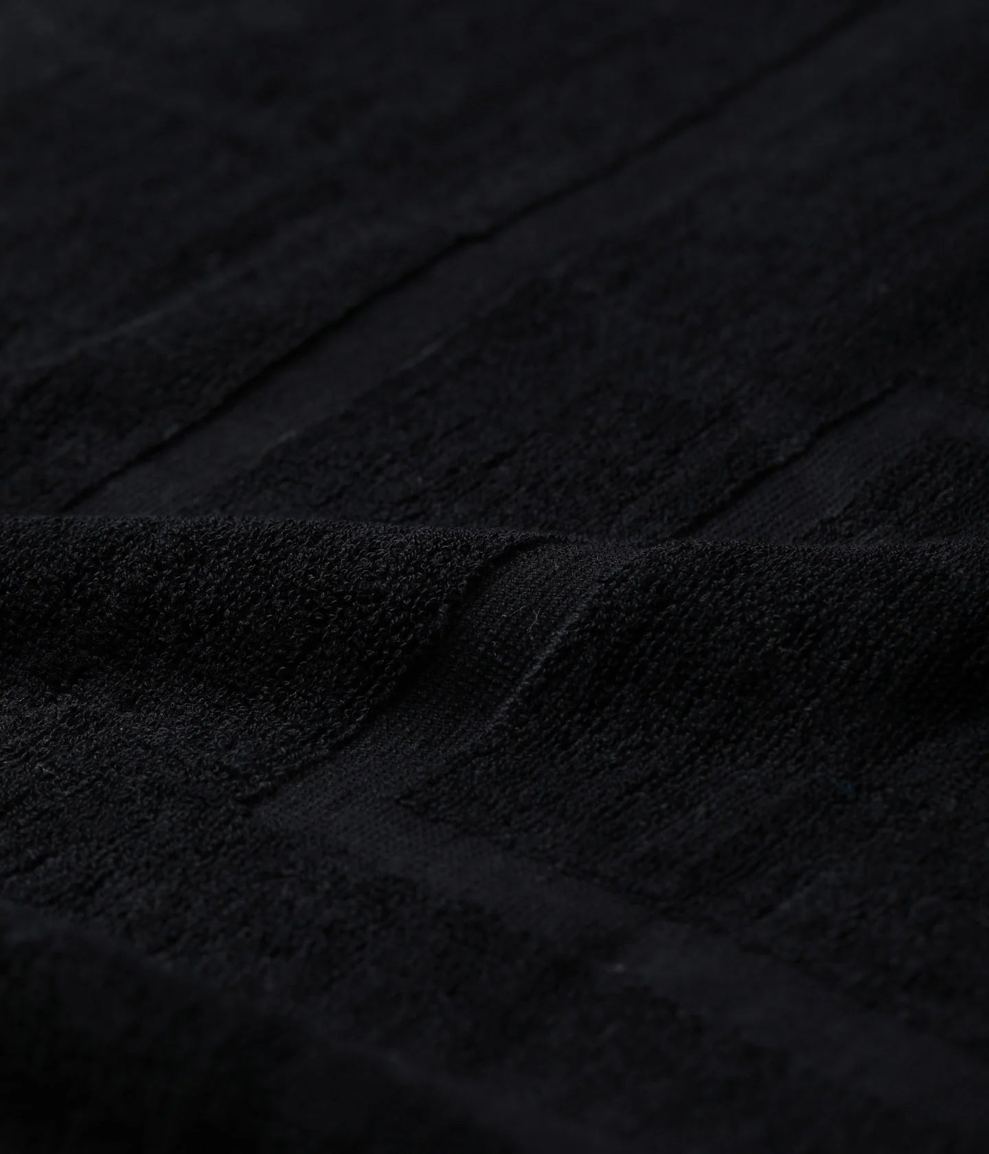 F LUX BEACH TOWEL // BLACK