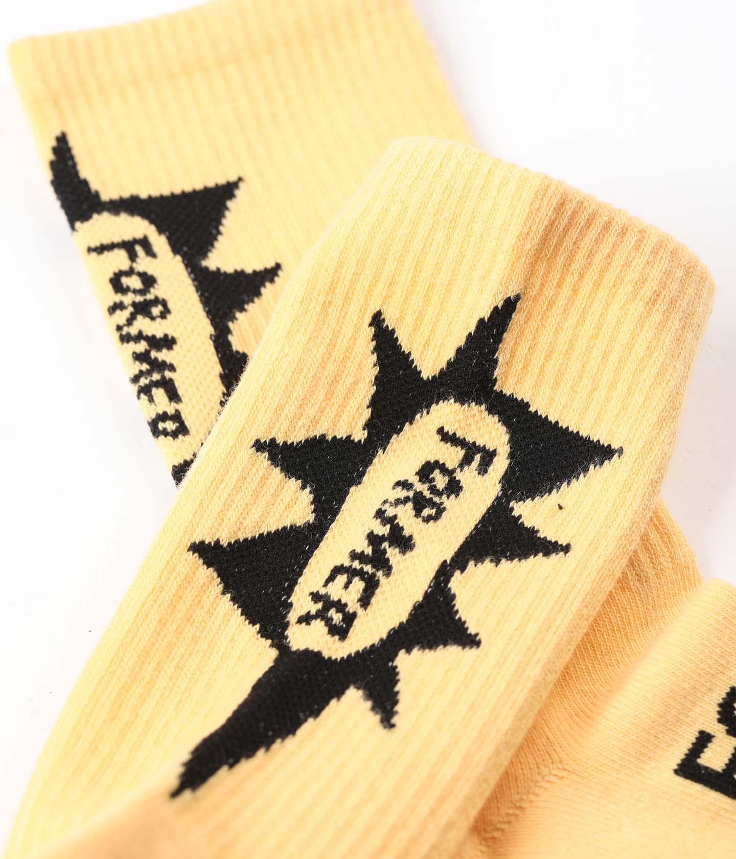 GLEAM SOCK // SAFFRON