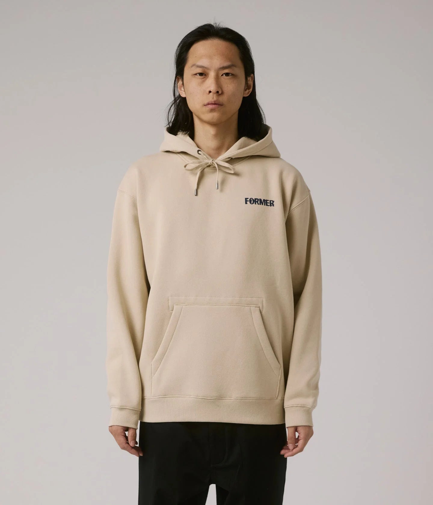 LABYRINTH HOOD // BONE
