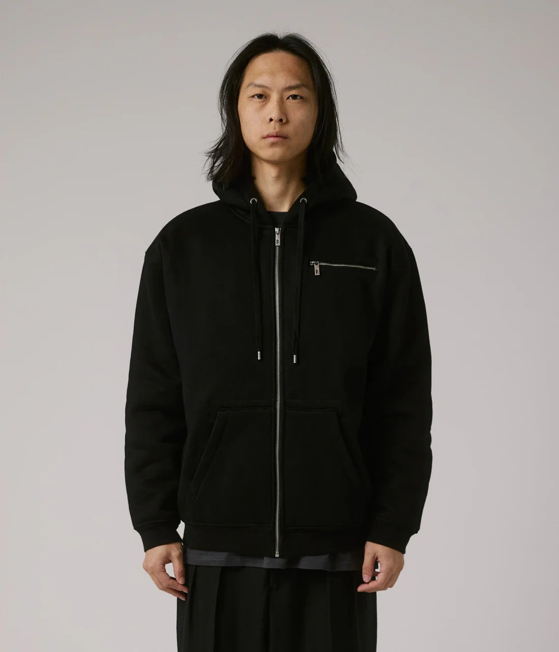 CA LINED ZT HOOD // BLACK