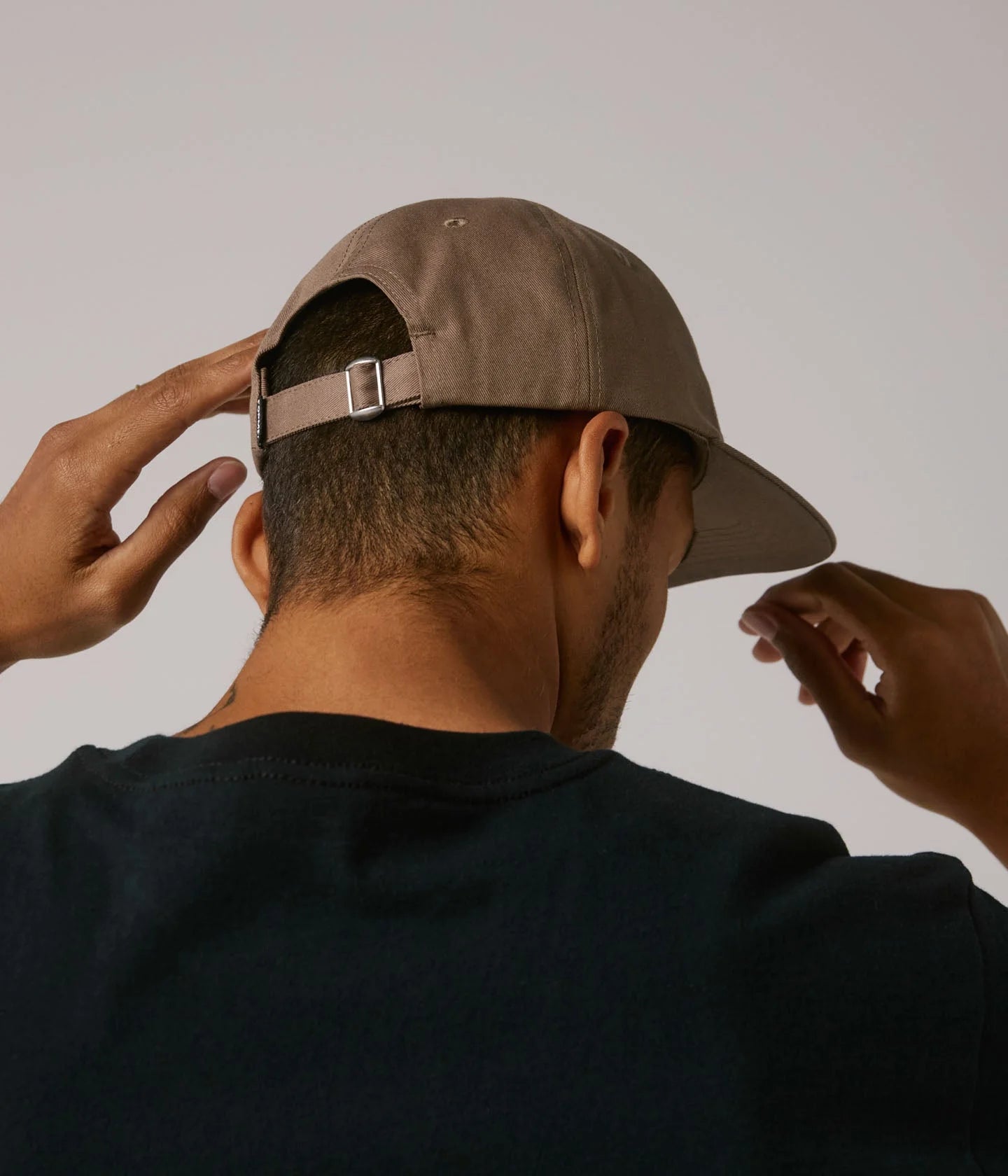 THEATER PATCH CAP // TAUPE