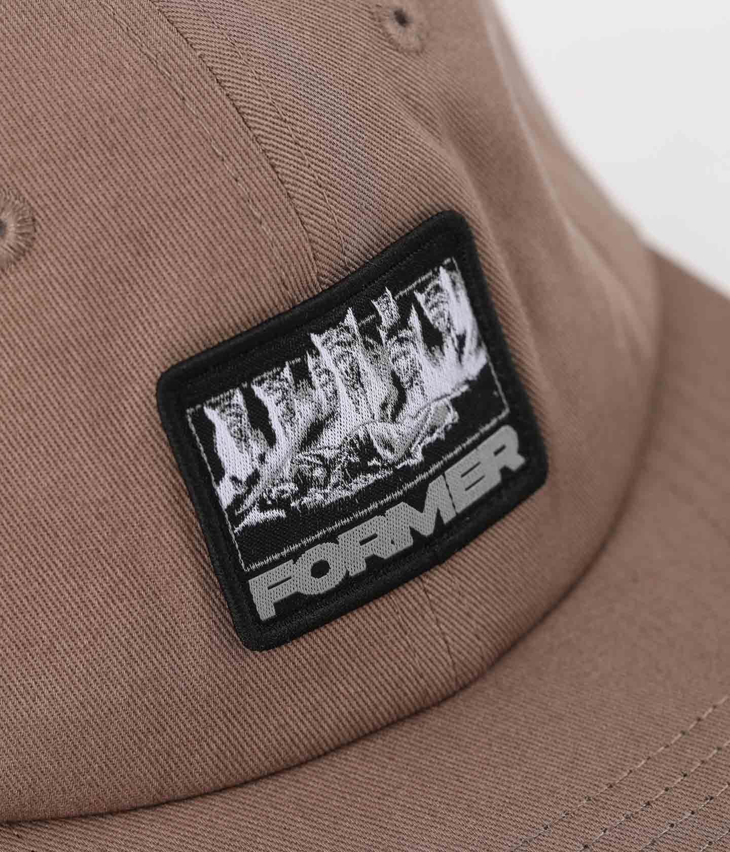 THEATER PATCH CAP // TAUPE