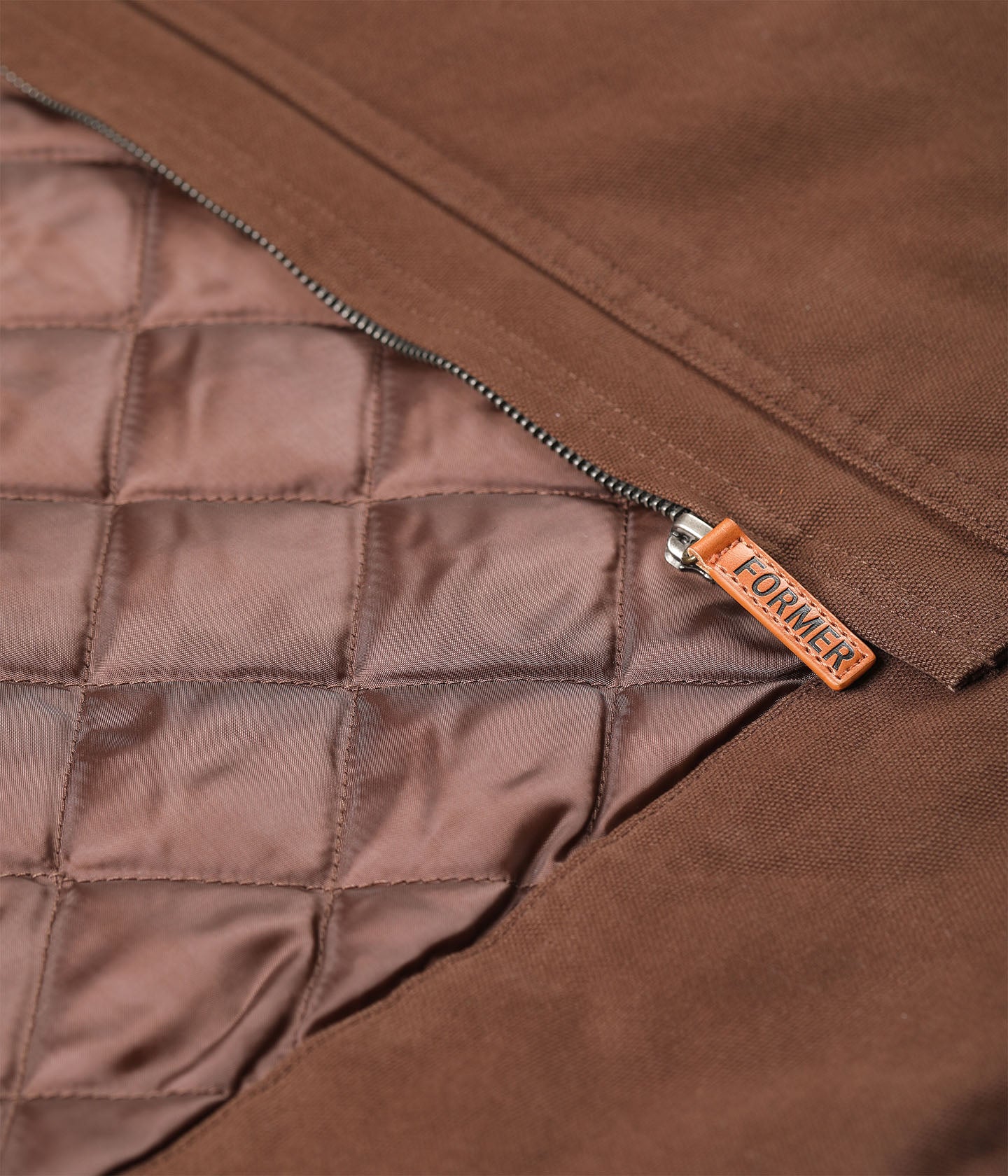 VT CANVAS VEST // BROWN
