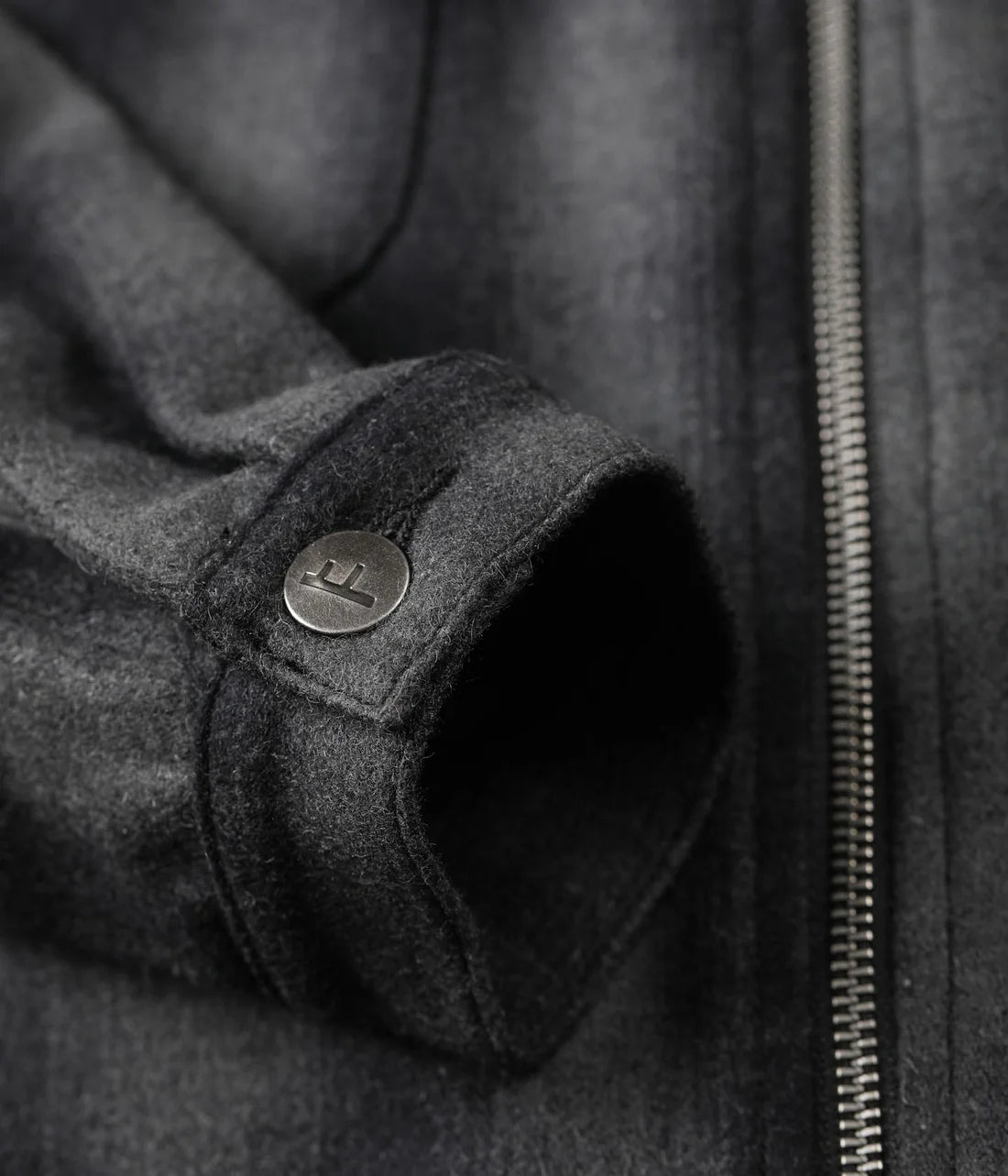 CA CHECK CAGE JACKET // BLACK