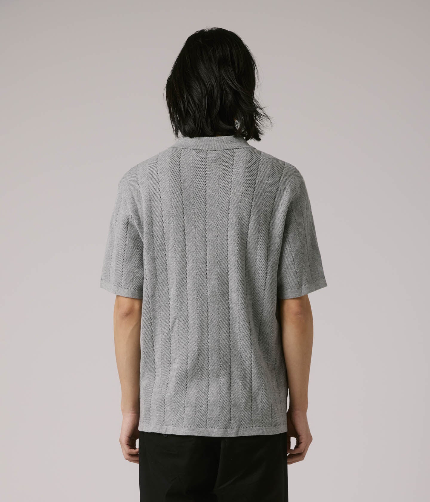 AG MARILYN SS KNIT // GREY