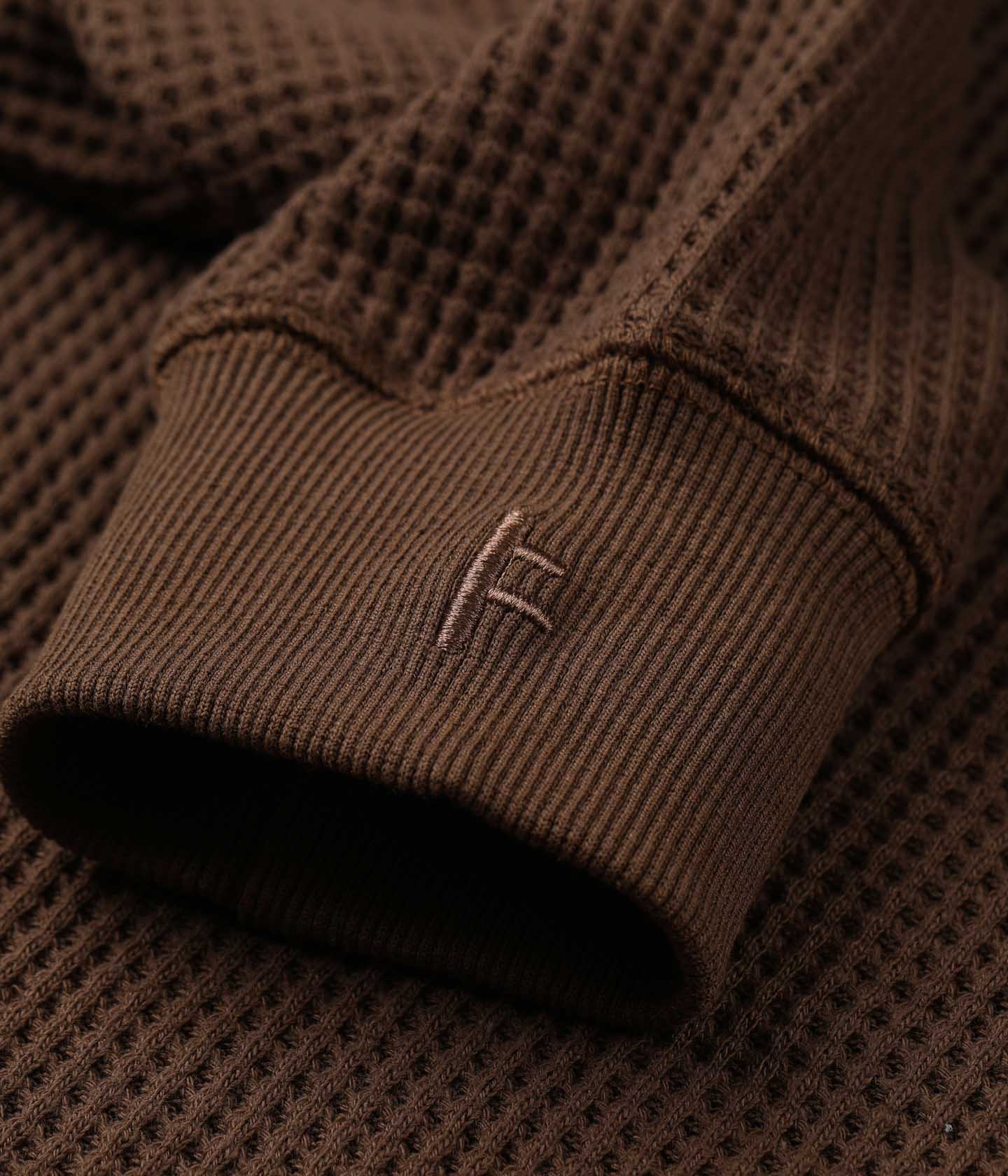 AG WAFFLE LS // TAUPE