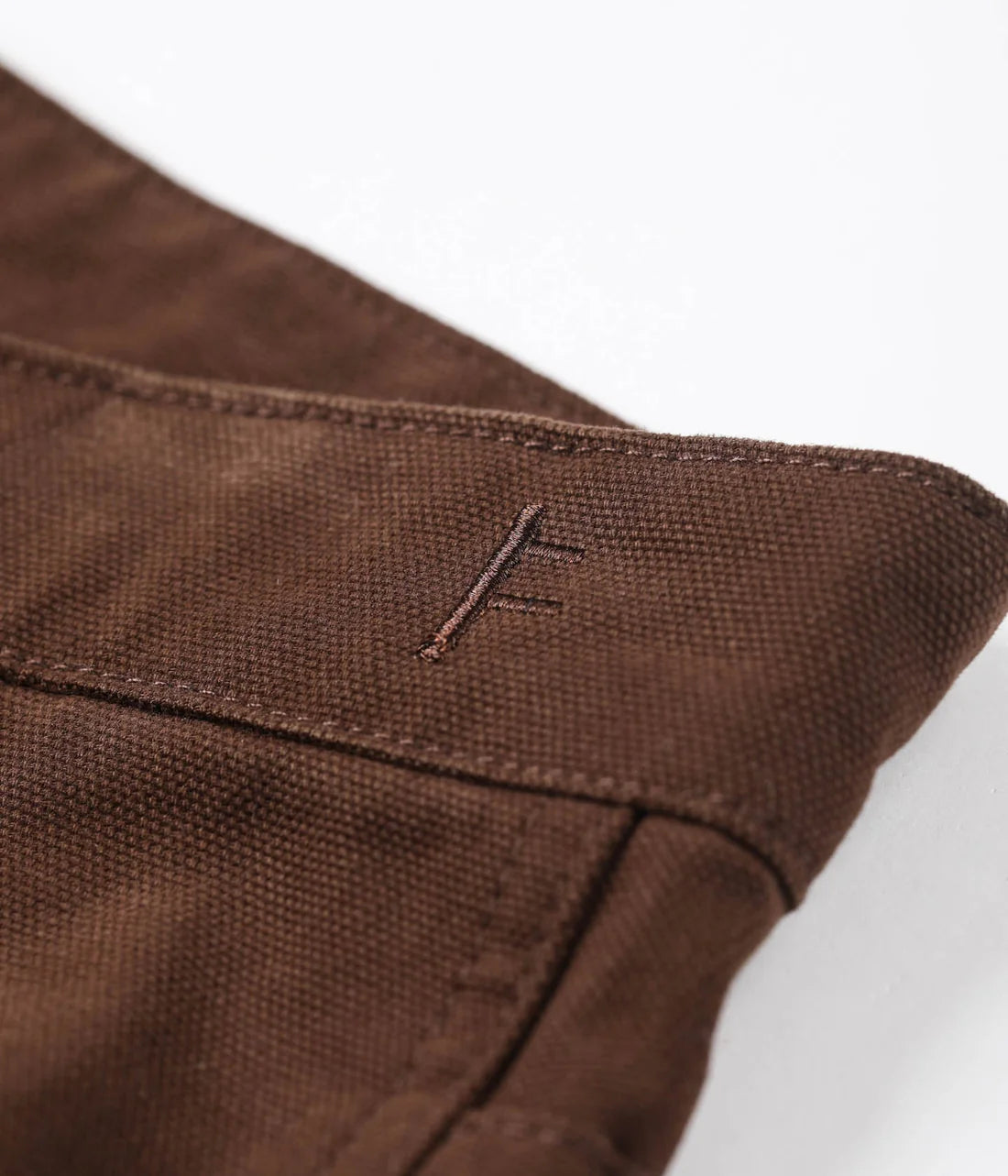 VT CANVAS DISTEND CARPENTER PANT // BROWN