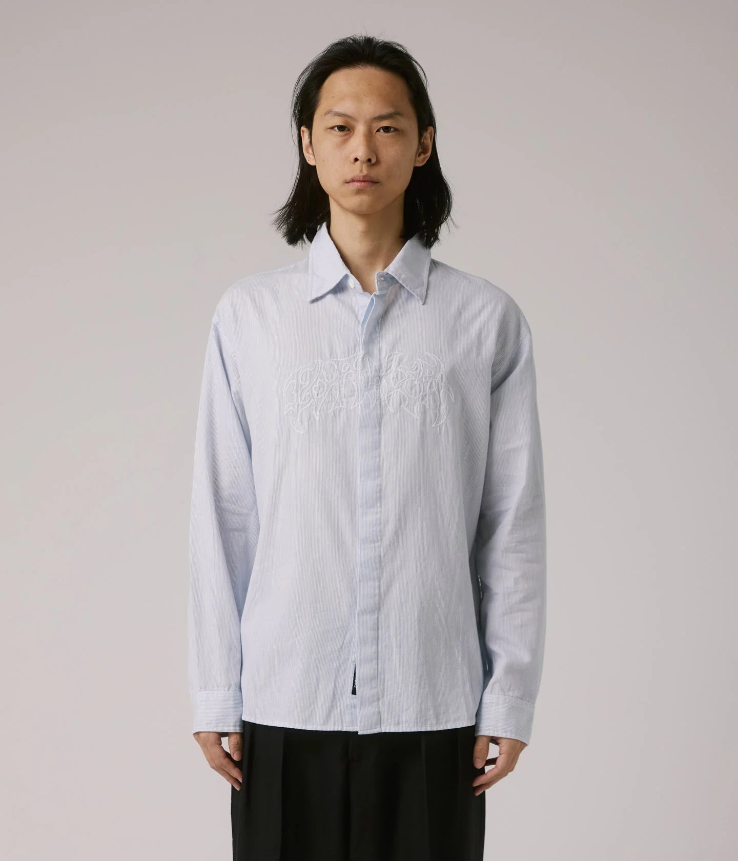 PUNCTURE LS SHIRT // WHITE