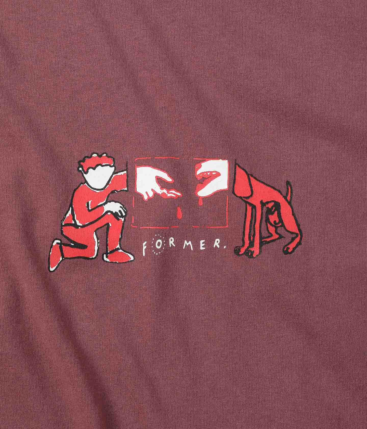 AID T-SHIRT // PLUM