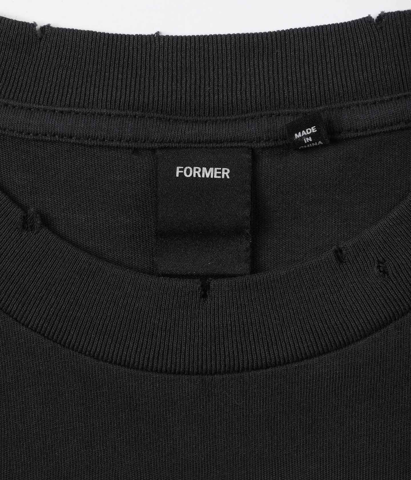 COMPLICRUX T-SHIRT // BLACK OVERDYE