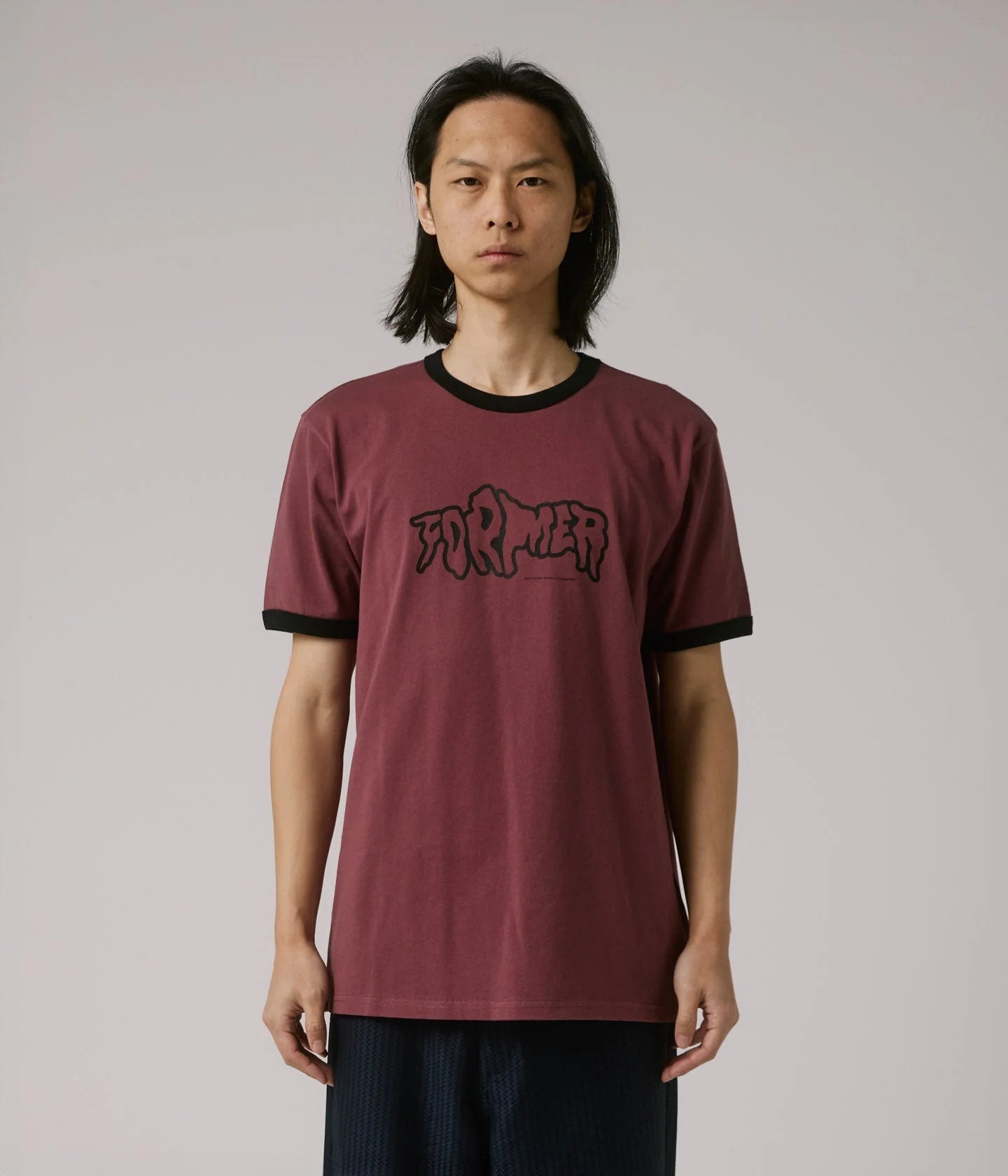 VANISH RINGER T-SHIRT // PLUM