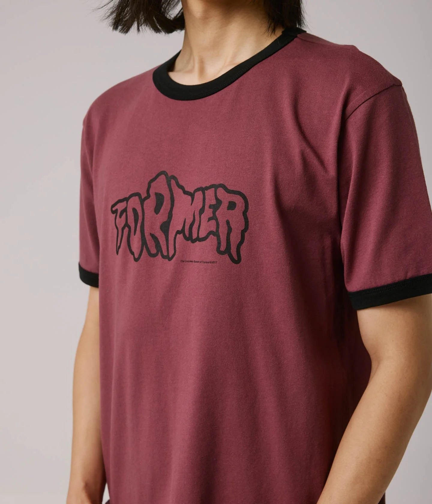 VANISH RINGER T-SHIRT // PLUM