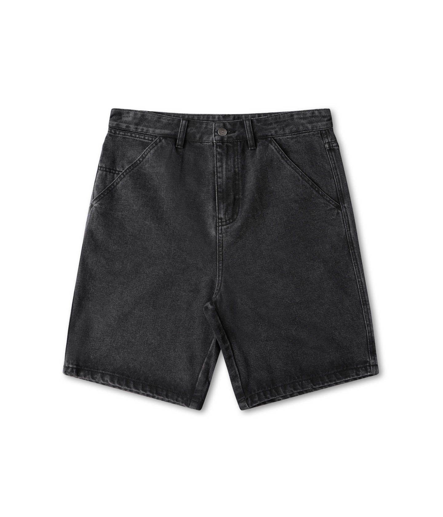 REYNOLDS 21' DENIM SHORT // WASHED BLACK