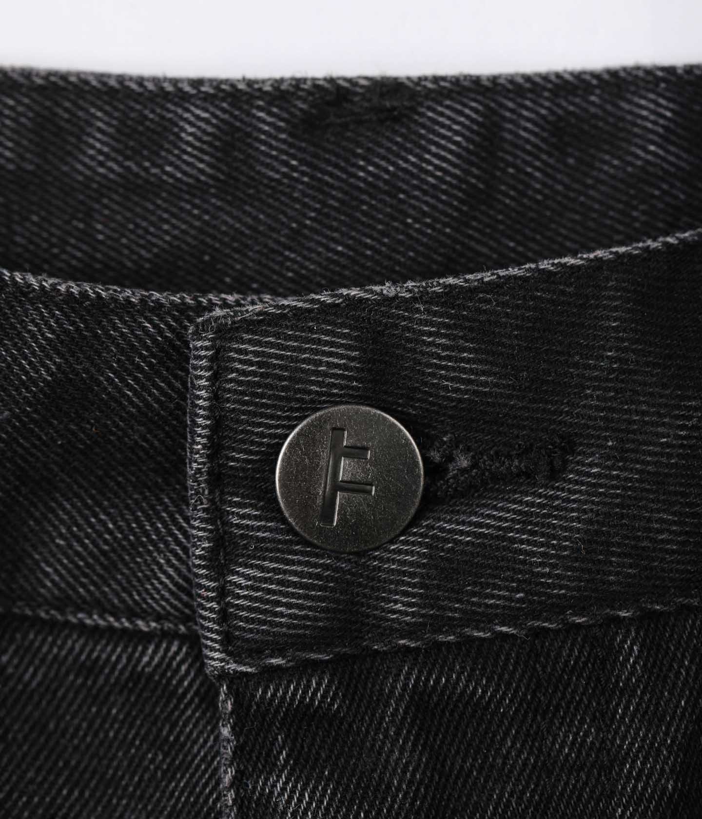 REYNOLDS 21' DENIM SHORT // WASHED BLACK