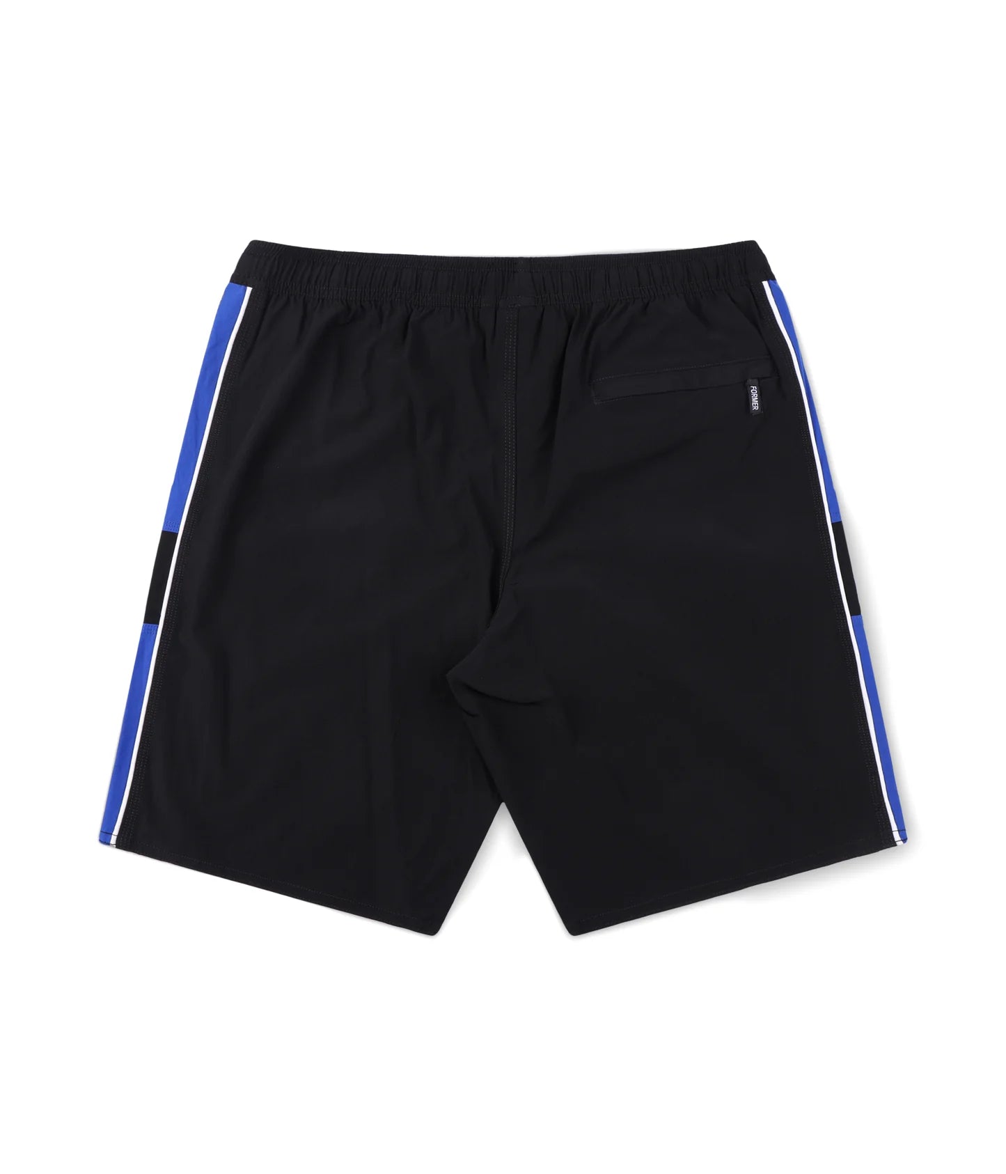 TEAM 20" SWIM TRUNK // BLACK/COBALT