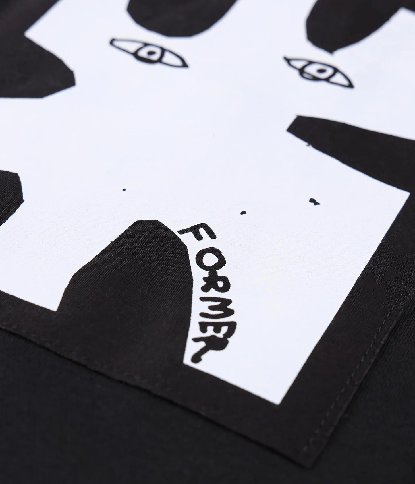 ENIGMA PATCH HOOD // BLACK