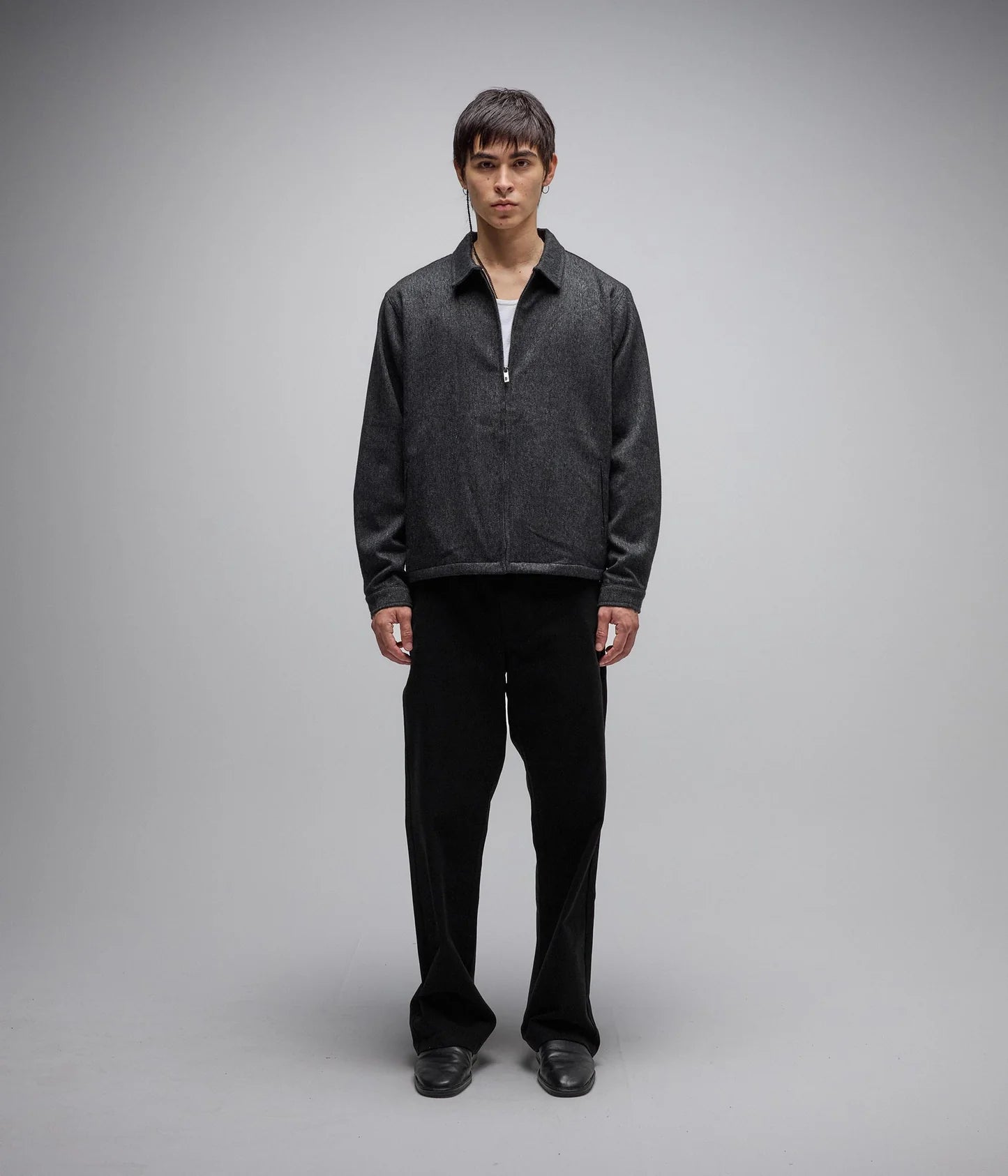 AG CAGE WOOL JACKET // GREY