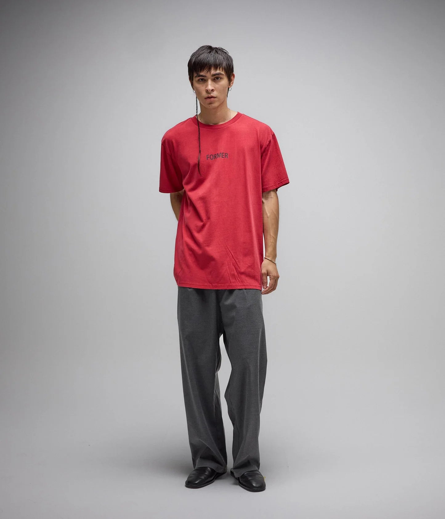 LEGACY OVERDYE T-SHIRT // WASHED CHERRY