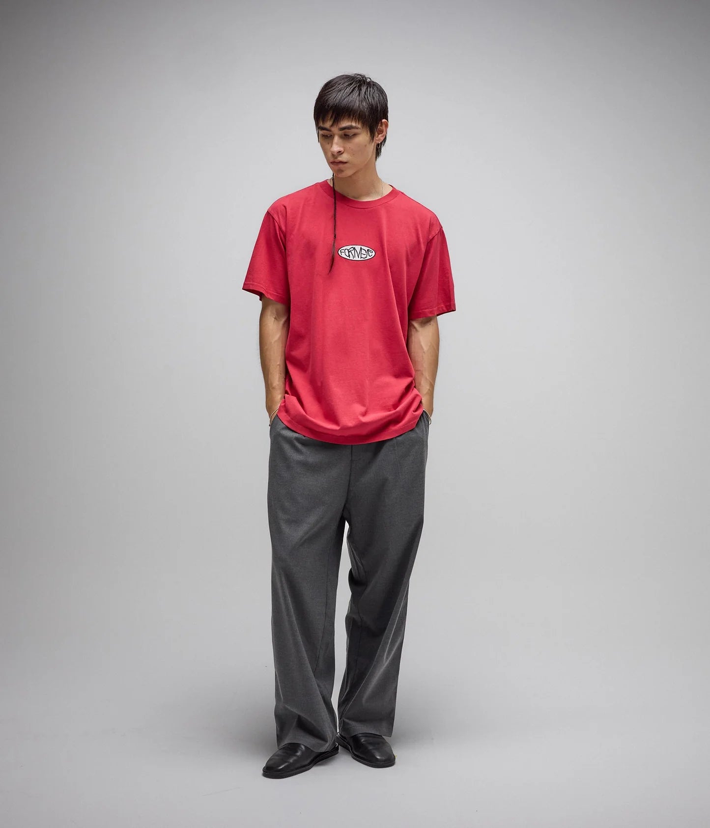 SLACK T-SHIRT // WASHED CHERRY