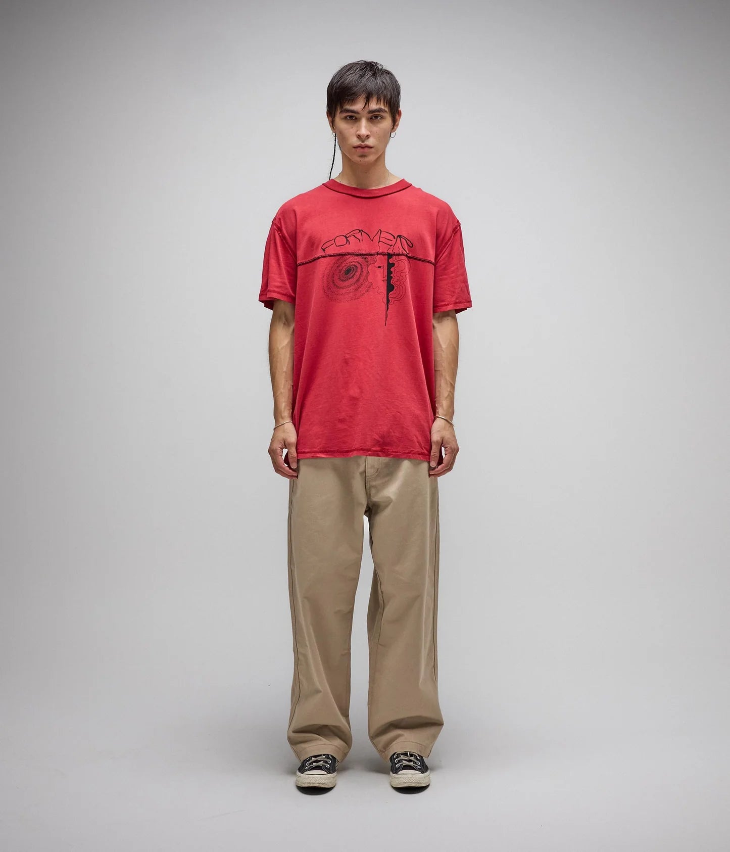 OSCILLATION T-SHIRT // WASHED CHERRY
