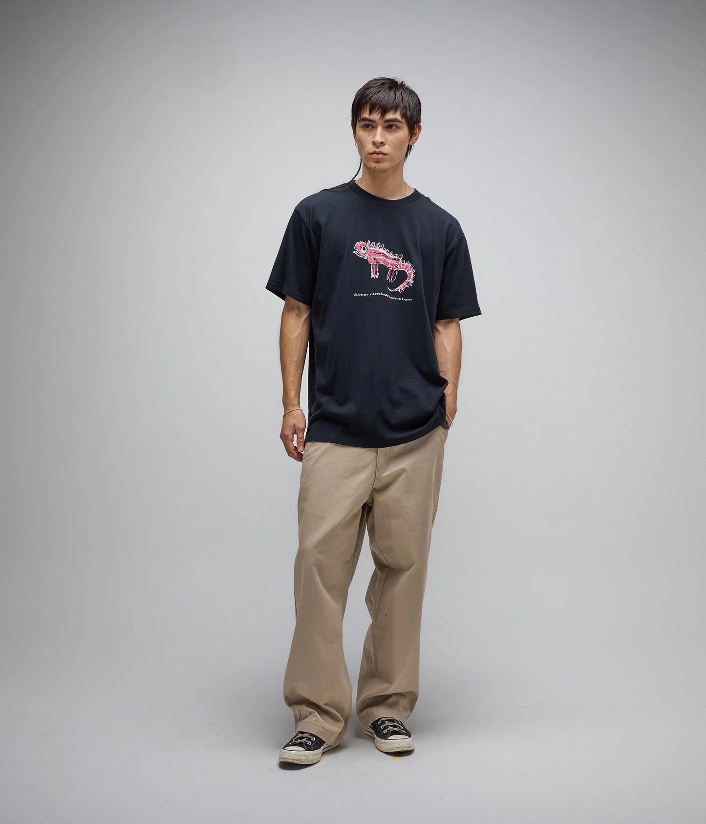 ADOLE T-SHIRT // BLACK