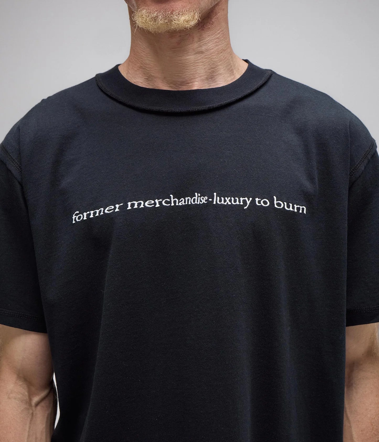 BURN T-SHIRT // BLACK