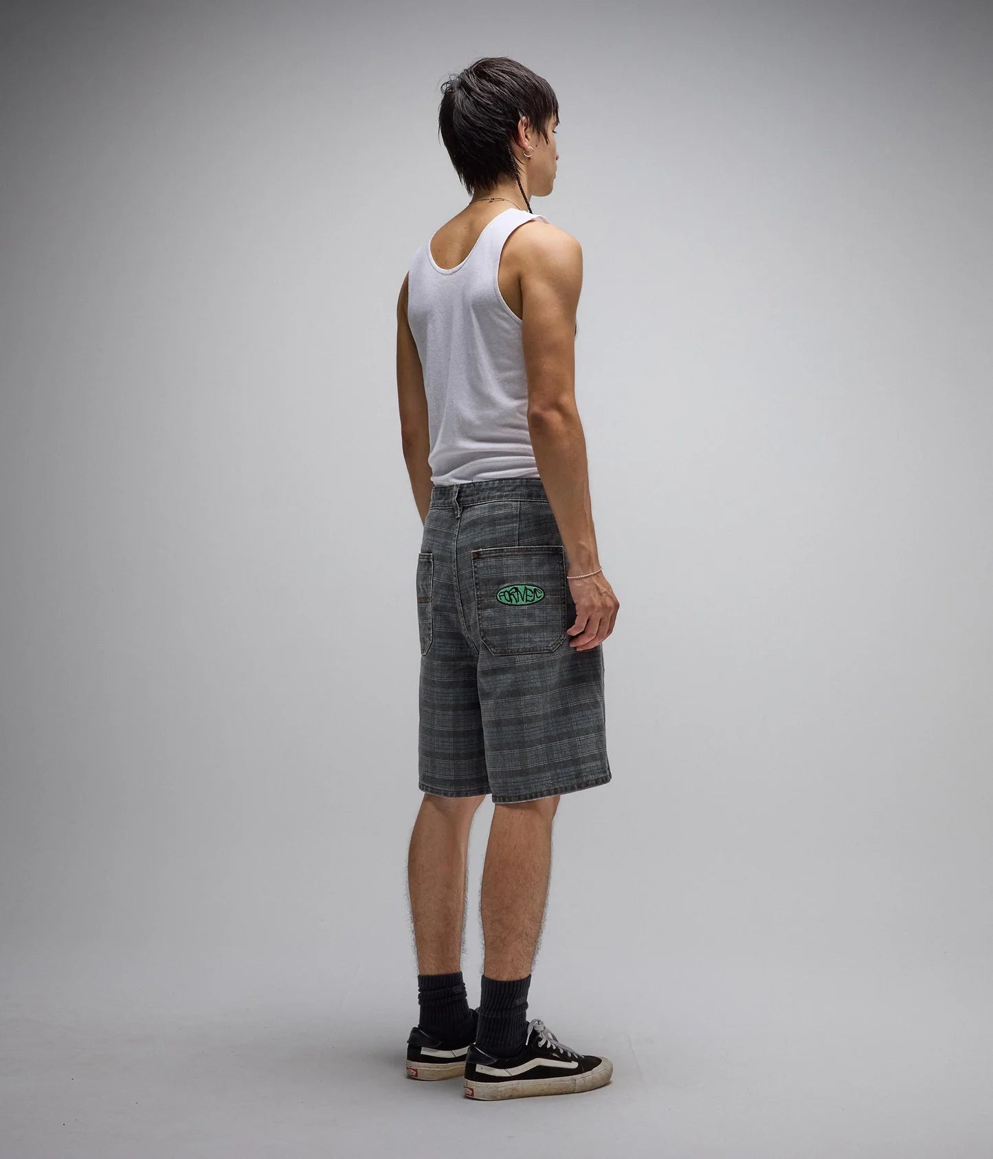 REYNOLDS 21" SLACK DENIM WALKSHORT // WASHED BLUE