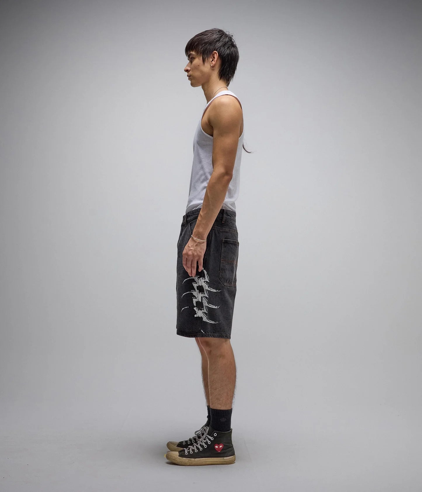DION DENIM WALKSHORT // WASHED BLACK