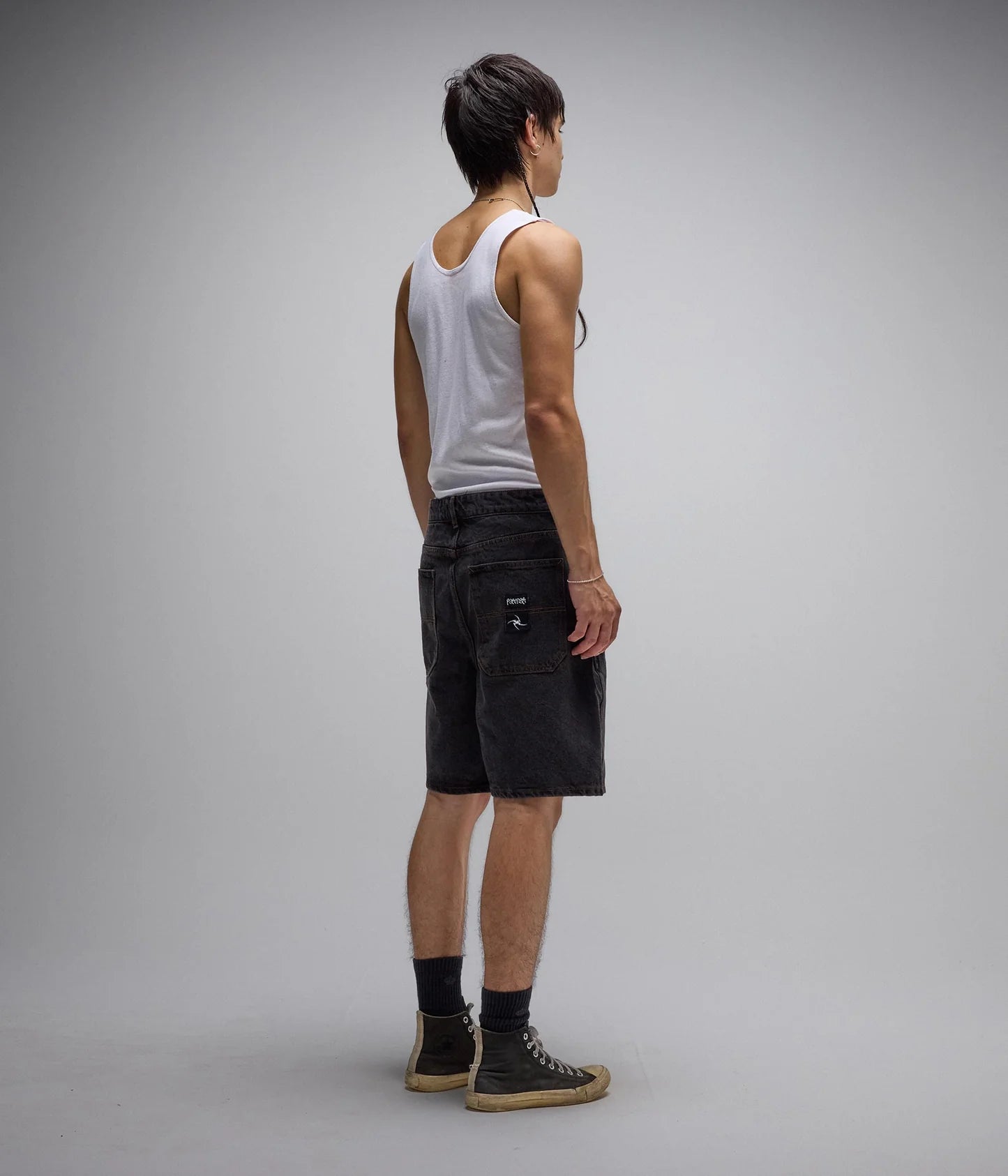 DION DENIM WALKSHORT // WASHED BLACK