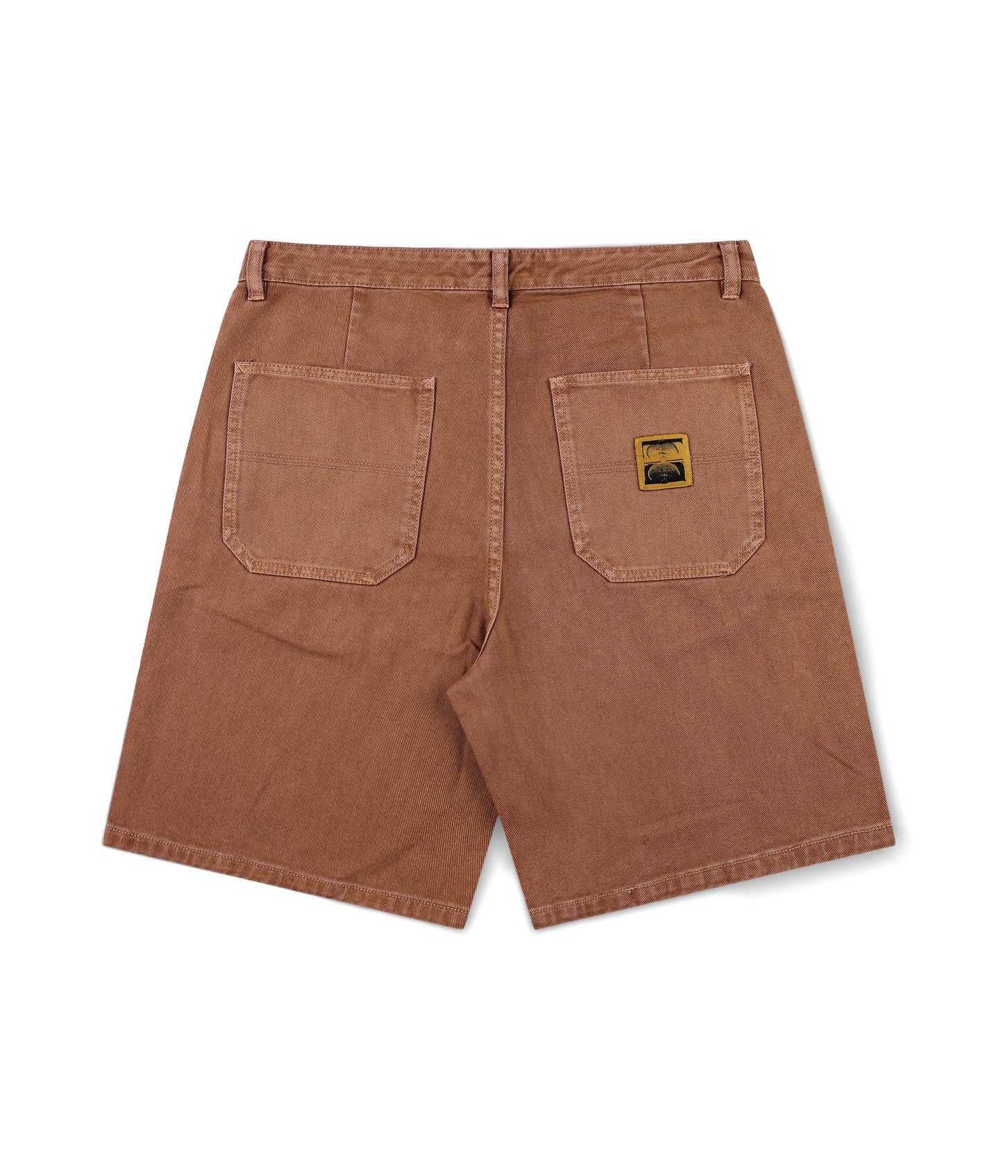 REYNOLDS 21” OVERDYE DENIM WALKSHORT // WASHED BROWN