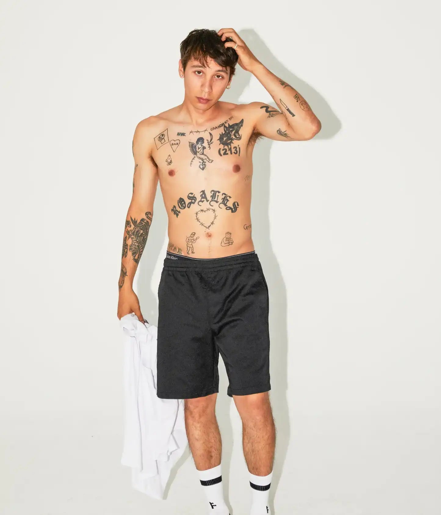 PRAYER CARGO WALKSHORT // BLACK