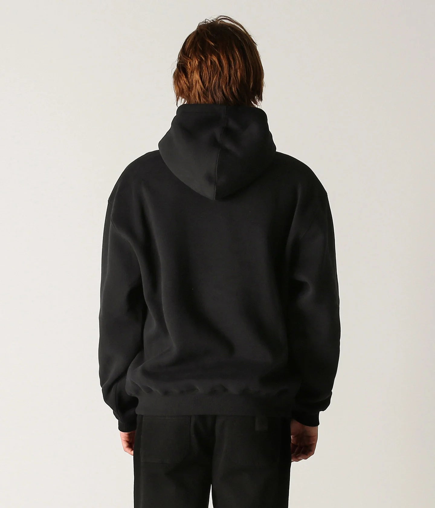 LEGACY EMB HOOD // BLACK